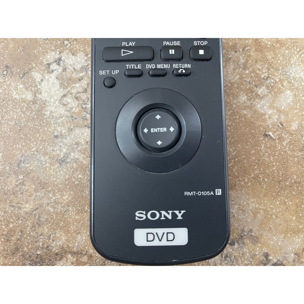 Genuine Sony RMT-D105A OEM DVD Remote Control - Picture 3 of 5